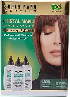 Coffret de kératine brésilienne super nano keratin crystal nano 3 x 100 ml. DIAYTAR COTE D'IVOIRE se démarque par son approche client centrée, proposant un large choix de produits provenant de marques réputées et de petits producteurs locaux. Cette boutique en ligne permet aux acheteurs de comparer les prix, de lire les avis d'autres clients et de bénéficier de promotions régulières. Grâce à sa sélection variée et son service à la clientèle de haute qualité, DIAYTAR COTE D'IVOIRE a su établir une confiance solide avec ses clients.
