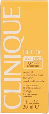 Fluide écran solaire pour le visage clinique mineral spf 30 - formule peau sensible, 30 ml. Boutique en ligne généraliste, Diaytar Côte d'Ivoire propose une large gamme de produits avec plus de 300 000 références. Elle est la référence pour les consommateurs ivoiriens et offre une expérience d'achat en ligne de qualité. Diaytar Côte d'Ivoire se distingue par sa variété de produits et son service client de haute qualité.