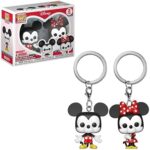 Porte-clés pop : mickey et minnie 2, multicolore, petit, (36368)