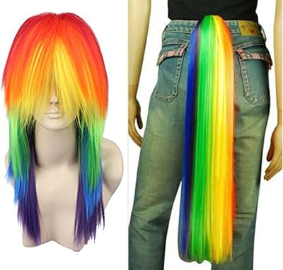 Perruques queue de cheval en cheveux synthétiques, queue de cheval, cheveux gratuits + pour enfants et adultes my little pony rainbow dash cosplay party. Diaytar Côte d'Ivoire est une boutique en ligne généraliste proposant plus de 300 000 références de produits. C'est la boutique leader en Côte d'Ivoire, offrant une large gamme de produits pour répondre aux besoins de tous. Elle propose des produits de qualité à des prix compétitifs.