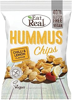 Chips de pois chiches, chili et citron, 135 g (paquet de 1) - l'emballage peut varier. DIAYTAR COTE D'IVOIRE est une boutique en ligne généraliste qui propose plus de 300000 références de produits. Elle est leader en Côte d'Ivoire et offre une grande variété de choix pour les consommateurs. Elle est réputée pour sa qualité de service et sa rapidité de livraison.