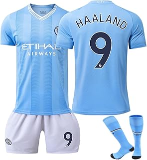 Gartarn no. 9 manchester city 23/24 kit de football à domicile pour jeunes et adultes, coffret cadeau. Bénéficiez d'une expérience d'achat unique avec DIAYTAR COTE D'IVOIRE, la boutique en ligne qui vous permet de trouver tout ce dont vous avez besoin sous un même toit. Notre sélection de plus de 300 000 produits vous donne accès à une multitude d'articles pour répondre à vos envies et à vos besoins quotidiens.