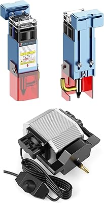 Lot de 2 têtes de machine à graver au laser pour machine à sculpter l'art s10 avec pompe à air de 30 l/min, puissance laser réelle, compresseur d'air réglable de 10 w compatible avec la machine à sculpter l'art s9. DIAYTAR COTE D'IVOIRE se distingue par sa sélection impressionnante de produits de haute qualité, allant des marques internationales aux produits locaux. Les clients peuvent ainsi trouver les produits qui répondent à leurs besoins et à leurs goûts. La boutique en ligne propose également un service client réactif et des conseils d'experts pour aider les clients à faire leurs choix.