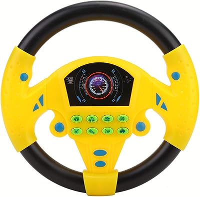 Volant pour enfants, outil de volant durable pour la maison (jaune)