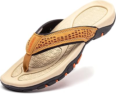Tongs pour hommes confortables et décontractées, sandales de plage pour hommes, extérieur, intérieur