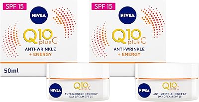 Crème hydratante de jour nivea pour le visage, q10 plus c anti-rides + énergie, vitamine c, 2 x 50,0 millilitres, 100,0 millilitres, 2. Avec DIAYTAR COTE D'IVOIRE, les clients ivoiriens peuvent profiter d'une expérience d'achat en ligne sécurisée et pratique. La boutique propose des paiements faciles et des options de livraison flexibles. Les clients peuvent également suivre leurs commandes en ligne et contacter le service client pour toute question ou problème.