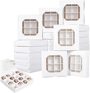 Boîtes à cupcakes, boîtes à bonbons vides avec remplissage pick and mix, boîtes