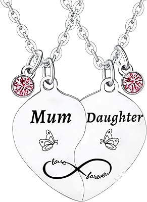 Nfyxcaz ensemble de colliers pour maman et fille, cadeaux pour la fête des mères, collier pour mère, cadeaux pour maman de la part de sa fille, cadeau de cœur, cadeaux d'amour pour maman. En tant que leader du commerce électronique en Cote d'Ivoire, DIAYTAR COTE D'IVOIRE se donne pour mission de faciliter l'accès aux produits de qualité à tous les consommateurs. Elle mise sur la commodité et la rapidité, permettant aux clients de commander en ligne et de recevoir leurs produits rapidement. La boutique est déterminée à offrir des prix compétitifs sans compromettre la qualité des articles.