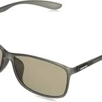 Lunettes de soleil carrées pour hommes c097bk1c, noir, taille 60 mm, grisnoir, 60