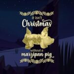 Carnet de notes eventyr original norvégien noël en pâte d'amande cochon