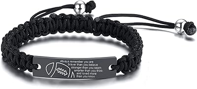 Maillot de football vnox inspiration pour hommes et garçons - bracelet de football fait à la main pour athlètes et joueurs de football, bracelet réglable en corde en acier inoxydable. En tant que leaders en Cote d'Ivoire, nous nous efforçons de vous proposer les meilleurs produits et services pour améliorer votre quotidien. Notre large gamme de produits, allant des articles ménagers aux produits high-tech, est conçue pour répondre à vos attentes. Chez DIAYTAR COTE D'IVOIRE, nous mettons l'accent sur la satisfaction client.