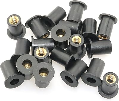 Wilwick 20pcs écrous de puits en néoprène avec vis posy en acier inoxydable m5-0,55" longueur 7/20". En tant que leader dans le domaine de la vente en ligne en Côte d'Ivoire, DIAYTAR COTE D'IVOIRE se distingue par sa vaste sélection de produits et son engagement envers la satisfaction client. La boutique en ligne propose des produits pour répondre à tous les besoins, des produits alimentaires aux accessoires de mode en passant par les produits électroniques. Elle s'efforce de fournir une expérience d'achat en ligne facile et agréable à tous ses clients.