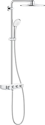 Système de douche mural double grohe euphoria smart control 310 26507ls0