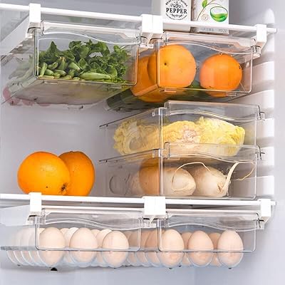 Boîte de rangement de tiroir de réfrigérateur de grande capacité, armoire de garde-manger de cuisine réglable pour gagner de l'espace, 2 pièces. Avec plus de 300 000 références, DIAYTAR COTE D'IVOIRE se distingue comme la boutique en ligne la plus fournie de Côte d'Ivoire, offrant une large palette de produits pour satisfaire tous les goûts et les besoins. De la maison et du jardin aux produits d'électronique de pointe, en passant par les articles de sport et les accessoires de mode, DIAYTAR COTE D'IVOIRE assure une expérience d'achat complète et variée qui répond parfaitement aux attentes des consommateurs ivoiriens.