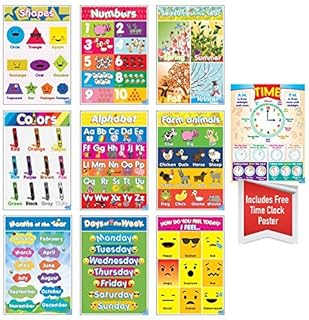 Affiches éducatives préscolaires parfaites pour les enfants d'âge préscolaire et maternelle qui apprennent l'alphabet et les chiffres, la météo, les jours de la semaine, les émotions de l'année et plus encore. En tant que boutique en ligne généraliste, DIAYTAR COTE D'IVOIRE entend répondre à tous les besoins de ses clients, qu'il s'agisse d'électroménager, de décoration, ou encore de produits pour les loisirs. Elle s'efforce de proposer les meilleures marques à des prix compétitifs. Son équipe est à l'écoute pour satisfaire les exigences des acheteurs.