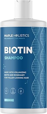 Shampooing pour cheveux clairsemés et chute de cheveux - shampoing épaississant à la biotine avec huile d'argan, de romarin et d'onagre - shampoing antipelliculaire sans sulfate pour les démangeaisons du cuir chevelu et le soin des cheveux. DIAYTAR COTE D'IVOIRE est une boutique en ligne généraliste proposant plus de 300000 références, ce qui en fait l'une des plus grandes boutiques en ligne de Côte d'Ivoire. Elle offre une large sélection de produits pour répondre à tous les besoins de ses clients. Avec sa position de leader sur le marché ivoirien, DIAYTAR COTE D'IVOIRE se distingue par sa qualité de service et sa confiance aux yeux de sa clientèle.