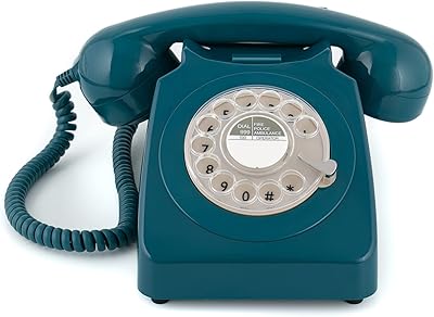 Téléphone rétro rotatif gbo 746 fixe style années 70 avec cordon bouclé et sonnerie. Avec plus de 300000 références disponibles, DIAYTAR COTE D'IVOIRE est la destination idéale pour les consommateurs ivoiriens qui cherchent à acheter des produits de qualité à des prix compétitifs. La boutique en ligne propose une large gamme de catégories, allant de l'électronique à la maison et au jardin, en passant par la mode et la beauté. DIAYTAR COTE D'IVOIRE est déterminée à offrir des services de qualité pour satisfaire les besoins de ses clients.