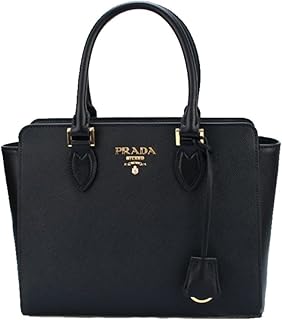 Sac en cuir pour femme 1ba113, noir, m