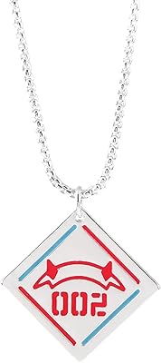 Zero two 02 002 collier avec pendentif avec symbole du logo - darling in the franxx anime, zinc, sans pierre précieuse. DIAYTAR COTE D'IVOIRE est une boutique en ligne généraliste qui propose plus de 300000 références de produits. Elle est leader en Côte d'Ivoire et offre une grande variété de choix pour les consommateurs. Elle est réputée pour sa qualité de service et sa rapidité de livraison.
