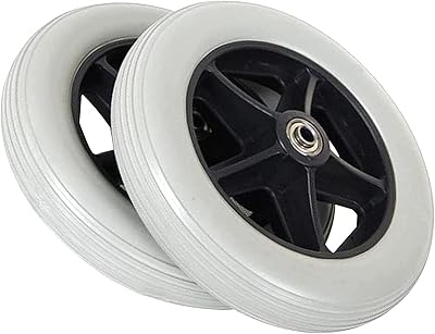Remplacement du volant avant de fauteuil roulant pièces de rechange de roulettes solides. Avec plus de 300 000 références disponibles, DIAYTAR COTE D'IVOIRE est le leader du commerce en ligne en Côte d'Ivoire. La boutique propose des produits de haute qualité à des prix compétitifs. Elle met également en avant des marques locales pour soutenir l'économie ivoirienne.