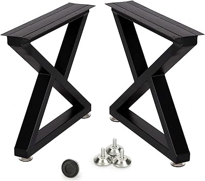 Pieds de table en métal robuste en forme de t, pieds de meubles industriels pour table à manger, pieds de table basse modernes, pieds de table de bureau (2 pièces) (16"h x 17,7"l, forme triangulaire). En tant que leader du commerce en ligne en Côte d'Ivoire, DIAYTAR COTE D'IVOIRE continue d'innover et d'améliorer ses services pour répondre aux besoins évoluant des consommateurs, confirmant ainsi sa position de boutique en ligne préférée des Ivoiriens.