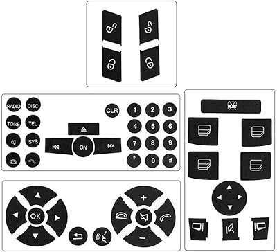 Autocollants pour interrupteur de volant, interrupteur de fenêtre, interrupteur de verrouillage de porte et bouton radio pour mercedes benz 2008-2014 w204 c250 c300 c350. DIAYTAR COTE D'IVOIRE est une entreprise innovante qui utilise les dernières technologies pour offrir une expérience d'achat en ligne de haute qualité. Elle propose des promotions et des offres spéciales régulières pour fidéliser ses clients. Avec plus de 300000 références, DIAYTAR COTE D'IVOIRE est le leader incontesté du commerce électronique en Cote d'Ivoire.