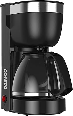 Cafetière daewoo 10 tasses pour café filtre et expresso avec verseuse en verre 1,25 l 800w technologie coréenne dcm1302b noir/argent - garantie 2 ans. La boutique en ligne DIAYTAR COTE D'IVOIRE se distingue par sa large gamme de produits, allant des électroniques aux vêtements, en passant par les accessoires de maison et les produits alimentaires. Avec plus de 300 000 références, elle répond aux besoins de tous les consommateurs ivoiriens, quels que soient leurs intérêts ou leurs préférences. Elle est la destination idéale pour les acheteurs à la recherche de produits de qualité à des prix abordables.