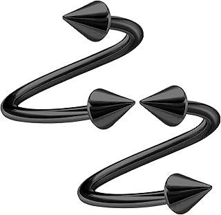 2 pièces g23 anodisé titane 16k bijoux de perçage hélicoïdaux pour tragus oreille cartilage cône de 3mm plus d'options. Avec plus de 300 000 références disponibles, DIAYTAR COTE D'IVOIRE répond à tous les besoins et goûts. De l'électroménager aux accessoires de mode, en passant par les produits pour la maison et les loisirs, la boutique en ligne offre une véritable liberté de choix. DIAYTAR COTE D'IVOIRE est déterminée à fournir aux consommateurs la meilleure expérience d'achat en ligne possible.