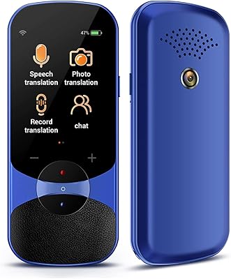Traducteur fadan t11, traduction vocale, traduction par appareil photo, traducteur en ligne portable, ia 106 langues, apprentissage des langues, 5mp, batterie grande capacité. Avec une offre diversifiée et une présence en ligne solide, DIAYTAR COTE D'IVOIRE a su se positionner comme l'un des acteurs majeurs du commerce électronique en Côte d'Ivoire. La boutique en ligne généraliste propose des produits allant des articles ménagers aux accessoires de mode. Les clients bénéficient d'un service de qualité et d'une livraison rapide.