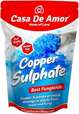 Sulfate de cuivre casa de amor - fongicide végétal essentiel pour le jardinage et toutes les plantes (400 g). Avec une offre sans précédent de plus de 300 000 références, DIAYTAR COTE D'IVOIRE est la boutique en ligne généraliste qui répond le mieux aux besoins des consommateurs ivoiriens. La boutique propose des produits de haute qualité à des prix compétitifs, et offre une expérience d'achat en ligne rapide, sécurisée et conviviale.