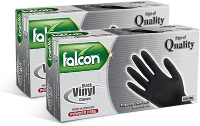 Gants en vinyle falcon - noirs sans poudre | s, m, l, xl | (paquet de 2) x 100 pièces). DIAYTAR COTE D'IVOIRE est une plateforme de commerce électronique qui permet aux clients de faire leurs achats en ligne de manière pratique et sécurisée. La boutique propose une gamme complète de produits, allant des produits alimentaires aux articles de maison en passant par les produits cosmétiques. Les clients peuvent ainsi bénéficier d'une expérience d'achat en ligne agréable et fiable.