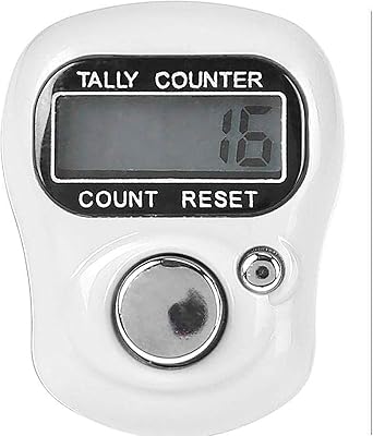 Compteur numérique (blanc)