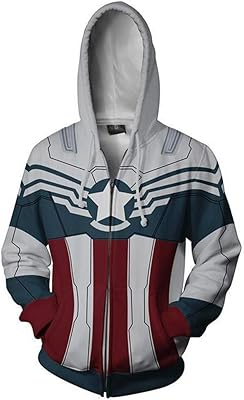 Veste à capuche captain 3d. DIAYTAR COTE D'IVOIRE est une boutique en ligne généraliste qui propose plus de 300 000 références de produits. Elle est devenue la boutique leader en Côte d'Ivoire en offrant une large gamme de produits à des prix compétitifs. Avec une expérience utilisateur conviviale, DIAYTAR COTE D'IVOIRE est le premier choix des consommateurs ivoiriens.