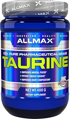 Almax nutrition taurine sans saveur végétalienne + gluten 3000 mg 400