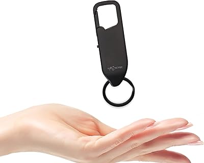 Enregistreur vocal porte-clés tctech 64 go, enregistreur vocal avec capacité d'enregistrement de 750