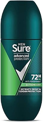 Sure men advanced protection extreme dry anti-transpirant roll on déodorant protection 72h pour une protection 2x plus puissante* 100 ml. DIAYTAR COTE D'IVOIRE est une boutique en ligne généraliste qui s'est imposée comme un acteur majeur du commerce électronique en Côte d'Ivoire, avec plus de 300 000 références de produits. La boutique propose une large sélection de produits à des prix compétitifs, allant des produits alimentaires aux électroménagers, en passant par les articles de sport et les jouets. Grâce à son service client dédié et à sa politique de retour flexible, DIAYTAR COTE D'IVOIRE garantit une expérience d'achat satisfaisante pour tous ses clients.