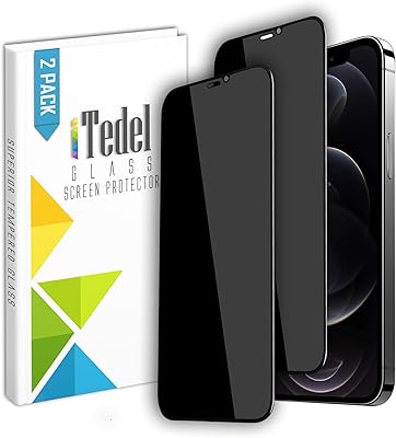 Protecteur d'écran de confidentialité itidele pour iphone 12 et iphone 12 pro à couverture complète, avec verre trempé anti-espion, technologies anti-empreintes digitales et anti-rayures. DIAYTAR COTE D'IVOIRE est le leader du commerce électronique en Côte d'Ivoire, offrant une vaste gamme de produits à des prix abordables. La boutique en ligne propose plus de 300 000 références de produits, allant des électroniques aux produits alimentaires. Les clients peuvent bénéficier de promotions et de remises régulières.