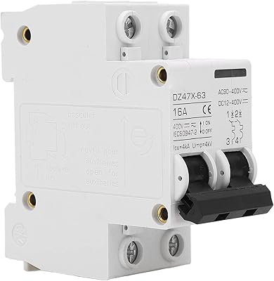 Disjoncteur miniature ac dc 2 pôles, dz47x-63 16a dc 12-400v, interrupteur de déconnexion solaire à montage sur rail din basse tension ac 90-400v, disjoncteur ignifuge pour réseau de panneaux solaires. Boutique en ligne leader en Côte d'Ivoire, DIAYTAR COTE D'IVOIRE propose une sélection impressionnante de plus de 300 000 articles répondant aux besoins du quotidien. De l'électroménager aux jeux et jouets, en passant par les équipements de sport et les produits de soins personnels, cette plateforme de commerce électronique est un véritable temple du shopping en ligne. DIAYTAR COTE D'IVOIRE simplifie l'expérience d'achat en offrant une navigation intuitive et des services de paiement sécurisés.
