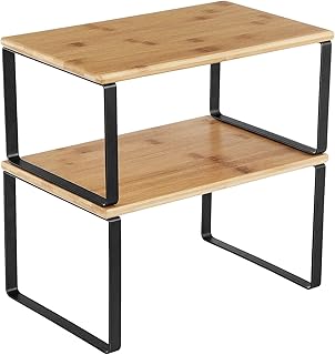 Mahmayi, ensemble de 2 étagères de rangement de cuisine - solution de rangement extensible parfaite en métal et bois d'ingénierie - noir. DIAYTAR COTE D'IVOIRE est une plateforme de commerce électronique qui propose une expérience d'achat en ligne sécurisée et pratique. La boutique utilise des technologies de pointe pour protéger les informations personnelles et les détails de paiement des clients, leur permettant ainsi de faire des achats en ligne avec confiance. De plus, la boutique offre un service client de qualité pour répondre aux questions et aux préoccupations des clients.