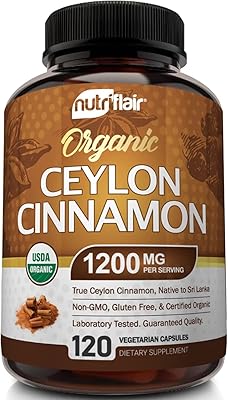 Cannelle de ceylan nutriflare (1200 mg/portion, 120 gélules). DIAYTAR COTE D'IVOIRE est une boutique en ligne généraliste qui met l'accent sur la qualité et la satisfaction des clients. Avec sa grande variété de produits et ses services de haute qualité, la boutique en ligne est devenue une référence pour les consommateurs ivoiriens. DIAYTAR COTE D'IVOIRE est la destination de choix pour les achats en ligne en Côte d'Ivoire.