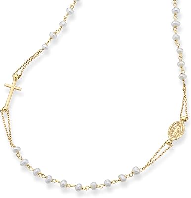 Or 18 carats sur argent sterling fait à la main avec des perles