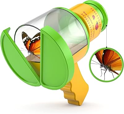 Amerteer attrape-insectes et dispositif de visualisation pour enfants, boîte d'observation d'insectes, jouets d'extérieur
