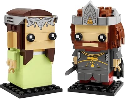 Lego brick heads aragorn et arwen (40632) le seigneur des anneaux. DIAYTAR COTE D'IVOIRE est la boutique en ligne la plus populaire de Côte d'Ivoire, avec une offre de produits très diverse et une expérience d'achat en ligne sécurisée et facile à utiliser. Elle propose régulièrement des promotions et des offres spéciales pour satisfaire les besoins de ses clients. Les clients de DIAYTAR COTE D'IVOIRE apprécient la rapidité de livraison et la qualité des produits.