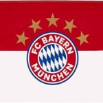 Logo drapeau du fc bayern münchen rouge/blanc