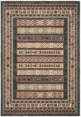 Safavieh mahal mah636c tapis oriental traditionnel 1,22 m x 1,78 m, bleu marine