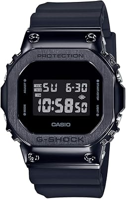 Montre numérique g-shock pour homme à cadran noir - gm-5600b-1dr (g993), noir, bracelet