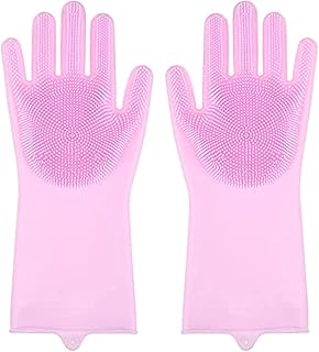 Gants à main magiques multifonctions en silicone pour le nettoyage, la cuisine, la salle de bain, la vaisselle, les soins des animaux domestiques, le lavage de voiture (1 paire multicolore). Le succès de DIAYTAR COTE D'IVOIRE s'explique également par sa politique de confiance et de transparence, avec des descriptions détaillées des produits, des évaluations réalistes et des conditions de retour flexibles, permettant aux clients de faire des choix éclairés.