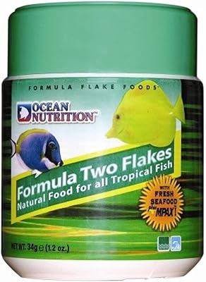 Ocean nutrition flake formule 2, 34 g. En tant que boutique en ligne généraliste leader en Cote d'Ivoire, DIAYTAR COTE D'IVOIRE vous offre une expérience d'achat unique et personnalisée. Nous disposons d'une équipe d'experts passionnés qui travaillent sans relâche pour vous proposer plus de 300 000 références de produits de haute qualité. Nous sommes fiers de vous servir.