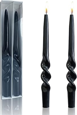 Bougies coniques en spirale de 9,3 pouces, bougeoirs de mariage - xinaobaoluo table de dîner d'été, bougies sans gouttes, grande bougie pour la décoration de la maison du festival, 2 pièces (noir). Diaytar Côte d'Ivoire est une boutique en ligne généraliste qui propose plus de 300 000 références de produits divers, faisant d'elle l'une des plus grandes boutiques en ligne de Côte d'Ivoire. Elle offre une large gamme de produits allant des articles de maison aux produits électroniques, en passant par les vêtements et les accessoires. Diaytar Côte d'Ivoire est connue pour sa qualité de service et sa livraison rapide.