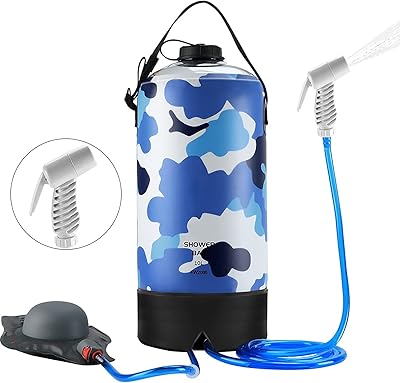 Douche de camping extérieure portable lucky row sac de douche extérieur 10 l-264